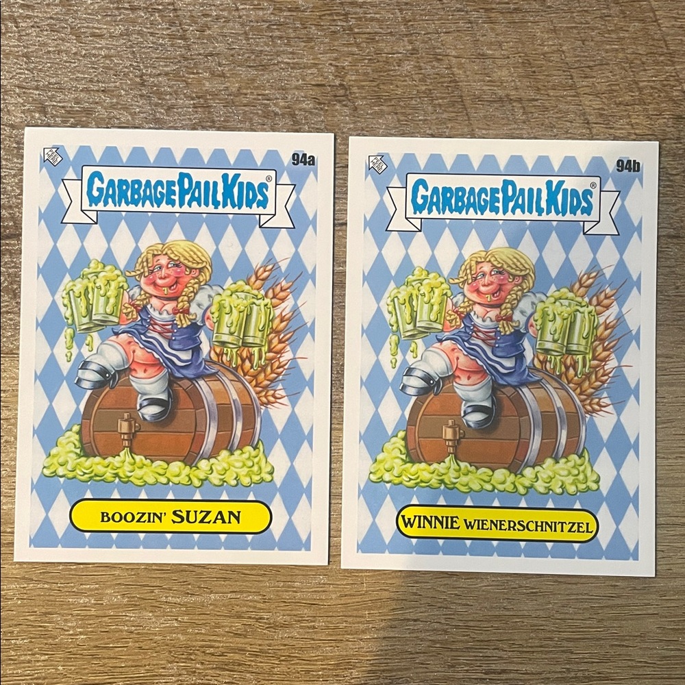 ✨10/$10 GPK SALE✨ Garbage Pail Kids GPK Go on Vacation Base 94a and 94b